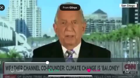 Founder of Weather Channel reminds Brian Seltzer there is no climate change