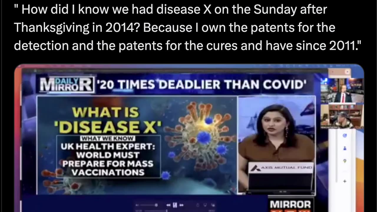 DISEASE-X Since 2014