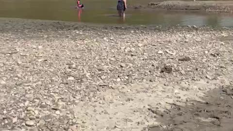 The secret water run.