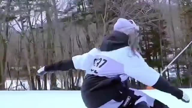 Snowboard training