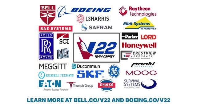 Bell Boeing V22 Team Osprey