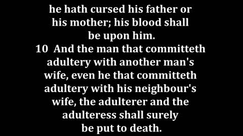 Leviticus 20 King James version