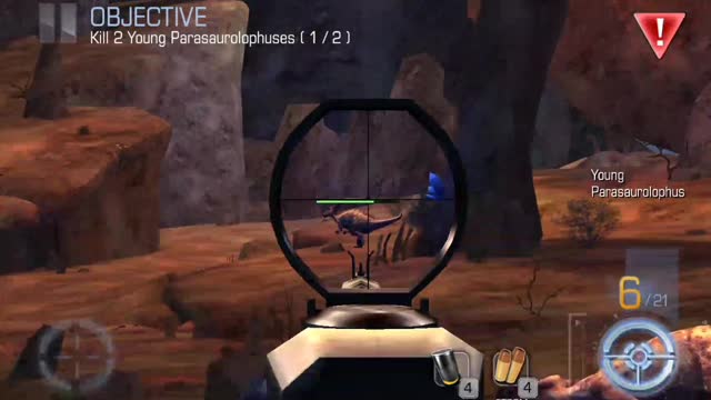 The Boneyad stage [ kill 2 Young "PARASAUROLOPHUSES" ] Assault Rifle Series