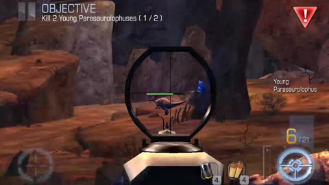 The Boneyad stage [ kill 2 Young "PARASAUROLOPHUSES" ] Assault Rifle Series