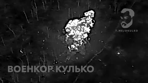 Flying Ukrainian soldiers during the Battle for Kleshcheyevka