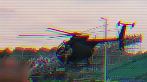 Operative helicopter