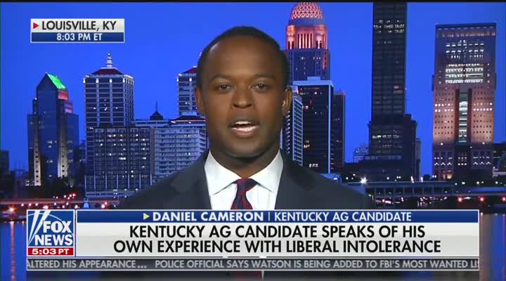 Kentucky AG candidate calls out Dems for not being tolerant