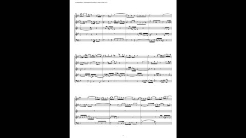 J.S. Bach - Well-Tempered Clavier: Part 1 - Fugue 23 (Woodwind Quintet)