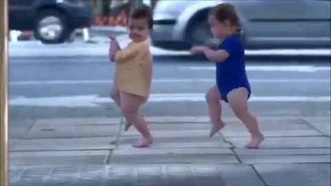 Funny dancing with myself
