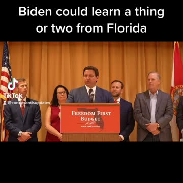 Governor DeSantis: Biden could learn a thing or two from Florida