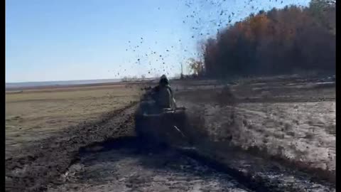 Built brute force 840 in some mud