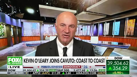 LARRY KUDLOW Kevin O'Leary You would've never had Wall St execs endorsing Trump a year ago
