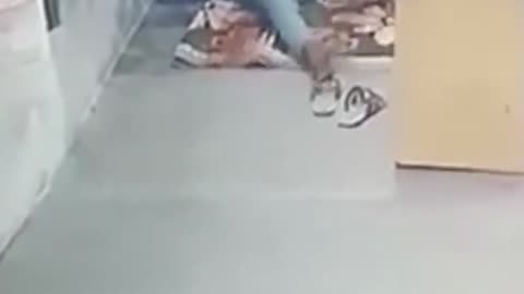 Hilarious - Mice slammed into the balls of the resting shop owner :p