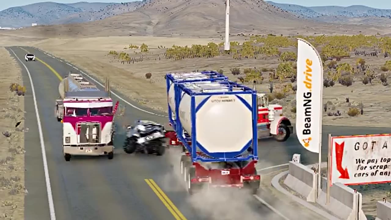 Unsuccessful overtaking.