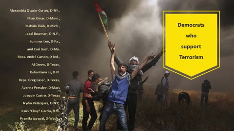 Democrats that support terrorism Shame on you