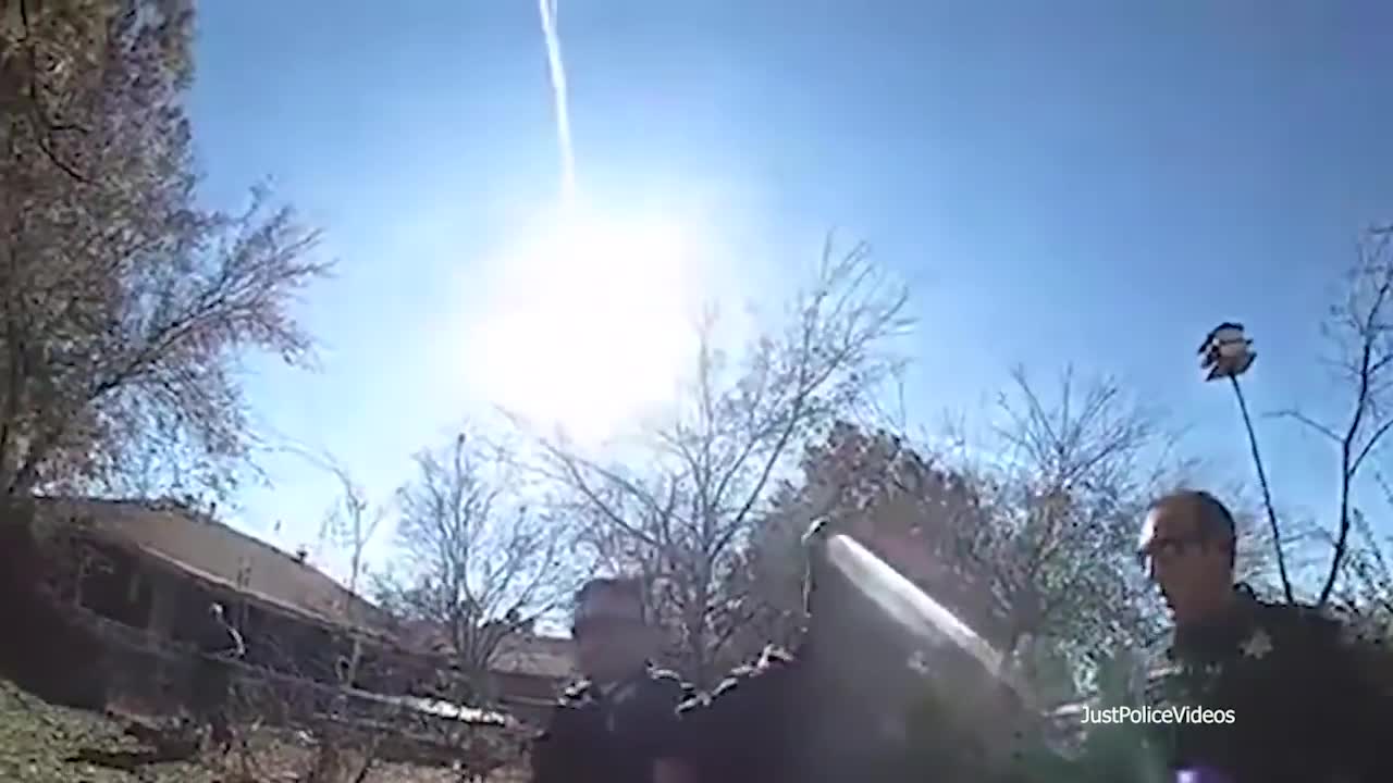 Police Pursuit... Crash... Foot Chase... Take Down