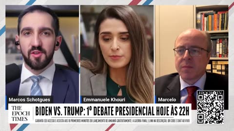 Epoch Times Brasil repercute primeiro debate entre Joe Biden e Donald Trump