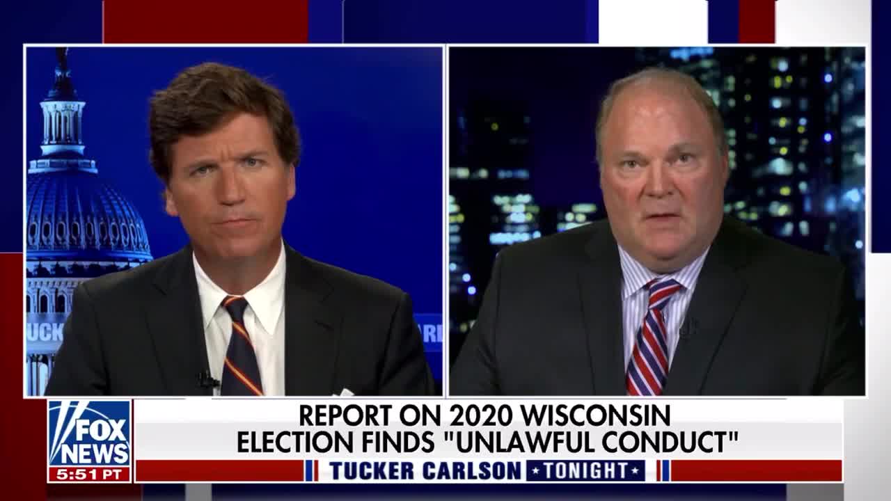 WI Special Counsel Gableman Discusses Election Fraud Investigation With Tucker Carlson!