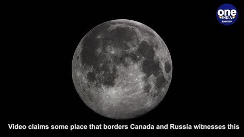 Massive moon rise: Is this viral video true or fantasy? Fact Check | Oneindia News