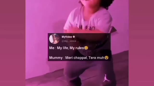 When I say my life my rules . Now see my mother reply. 😅😜🤣👋👋👍😉