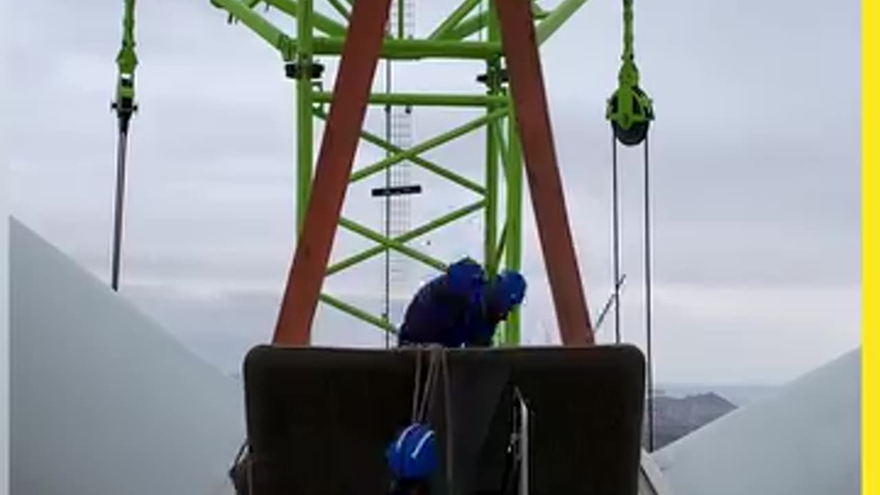 Wind mill set up
