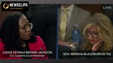 Sen Marsha Blackburn Grills Ketanji Jackson