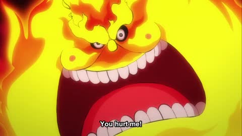 One Piece – Zoro steals Kinemon’s attack to cut Prometheus