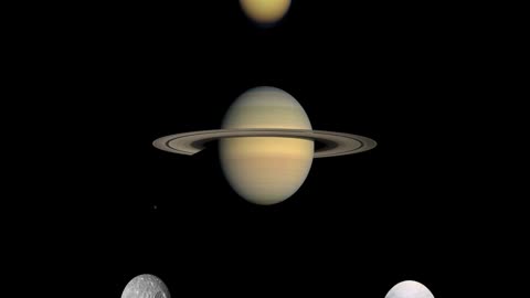 Musical Composition of the Saturian System