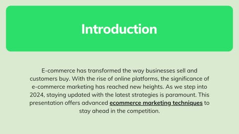E-commerce Marketing Tips for 2024