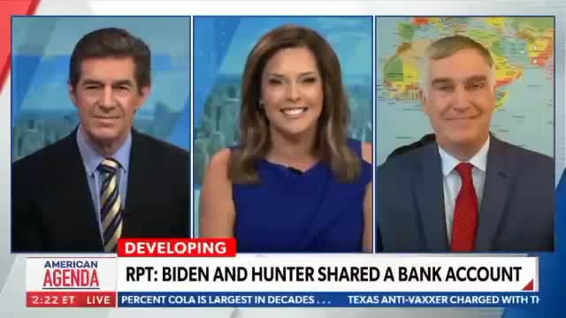 NewsMax ex analista della CIA Fred Fleitz: Biden e il figlio sono corrotti
