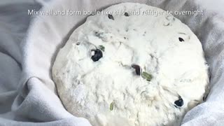 Olives Parmesan Sourdough Bread