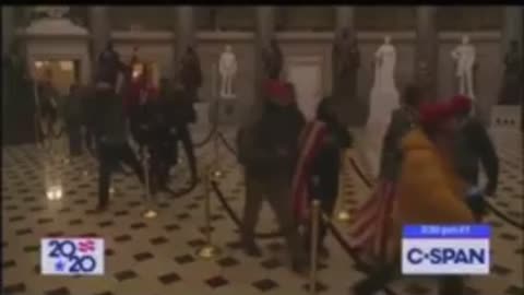 Violent Trump supporters enter the capital!