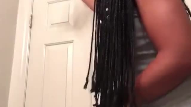 She left, she became soul when she saw a cockroach on the wall