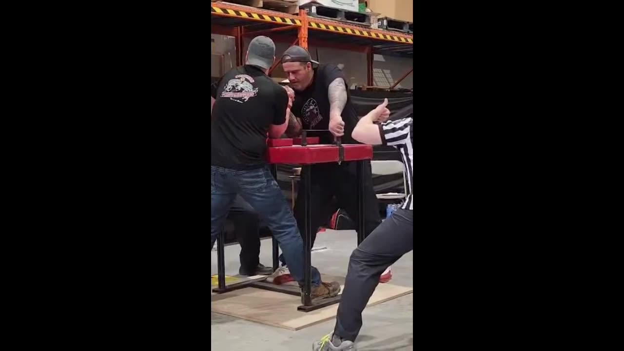 Arm Wrestling Semi Finals Calgary