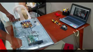 how to fix and replace faulty television LED backlight - LG 32 inches 32LB551B