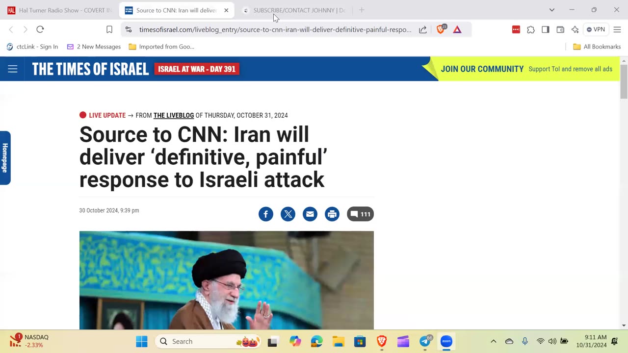 Breaking News! Iran will Strike Israel Hard and Before US Election