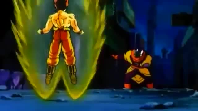 DragonBall Z Goku Turns Into Super Saiyan god english