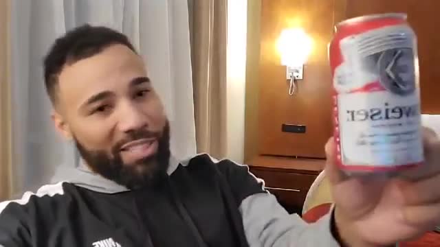 A Man Knocked On My Hotel Door With This Beer And We Baptized Him