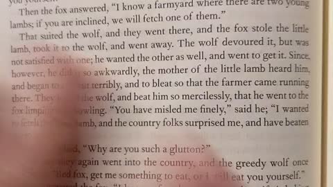 Brother's Grimm the Wolf and the fox