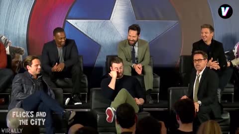 avengers cast roast each other