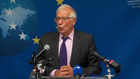 EU ministers voice "solidarity" with France on submarine deal: Borrell