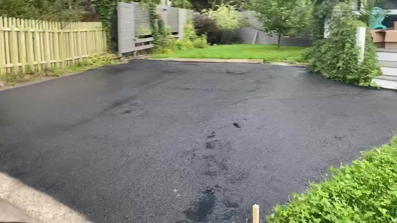 Professional Asphalt Spray Sealing: “The Crappy Neighbor One” Top Coats Pavement Maintenance