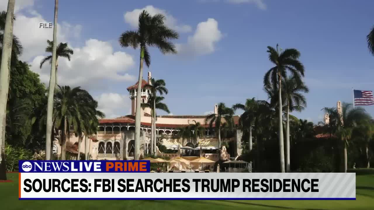 FBI Searches Former president __Donal trump