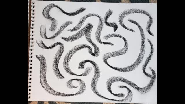 Drawing with Waves of Time 3030