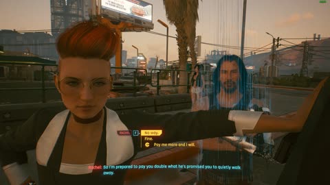 Cyberpunk 2077 - NPC Bugs Out And Vanishes