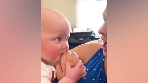 Funny baby crying moments