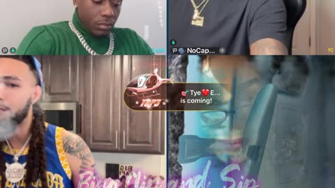 Crazy PK ft Finesse Papi No Cap Moet Dixon 21BB-Papi threatens Moet's life 11/4/24 #bigoclipandsip