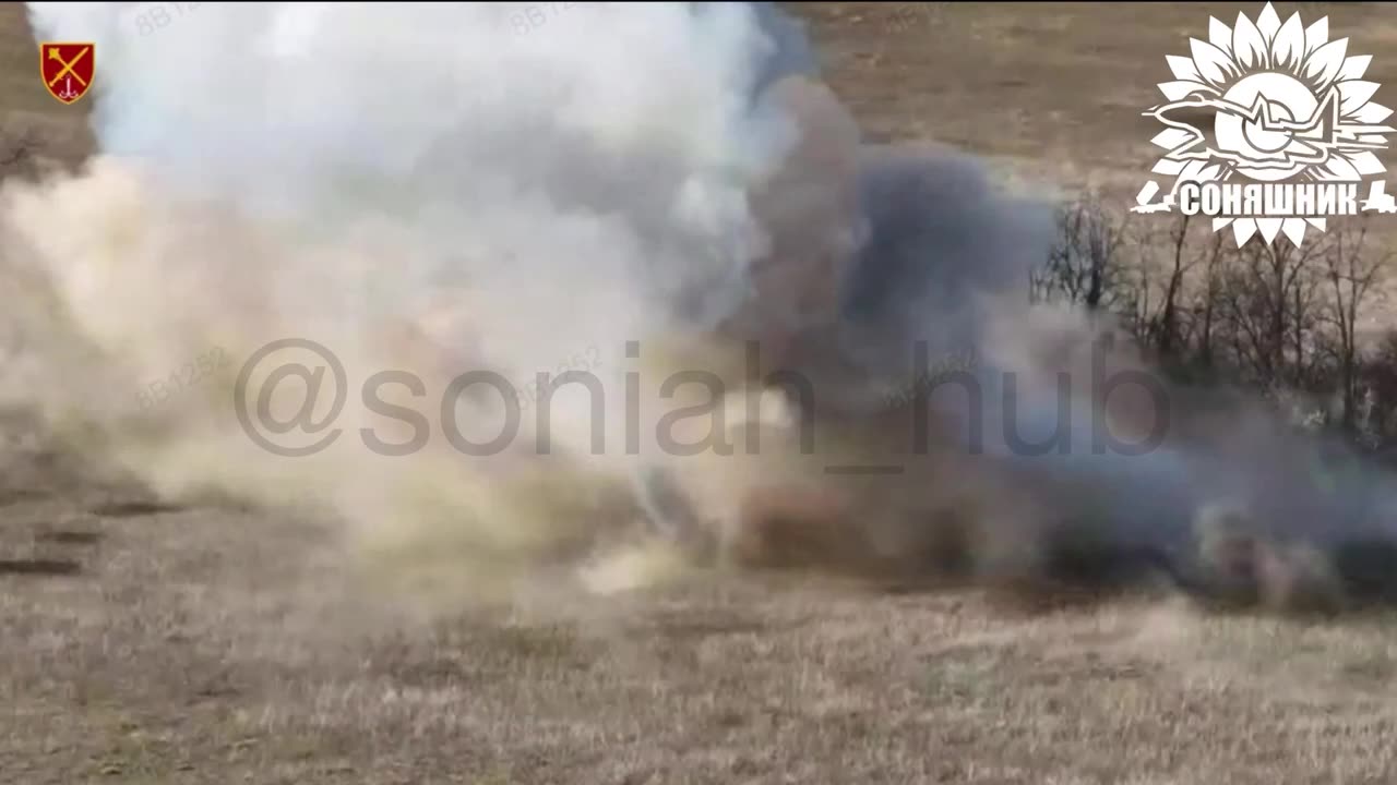 Ukrainian Airstrikes on A Russian Trench Complex