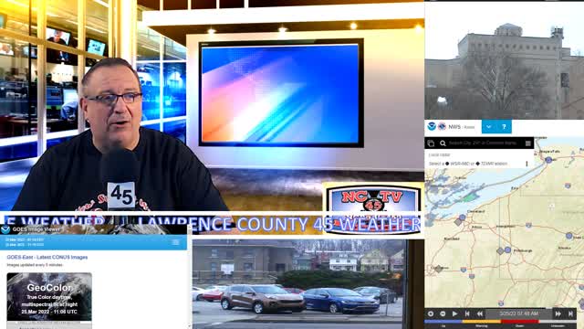 NCTV45’S LAWRENCE COUNTY 45 WEATHER SATURDAY MARCH 26 2022 PLEASE SHARE