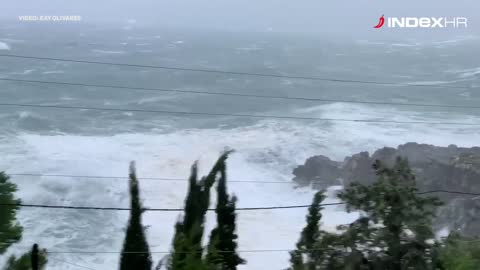 Snažan vjetar u Grčkoj